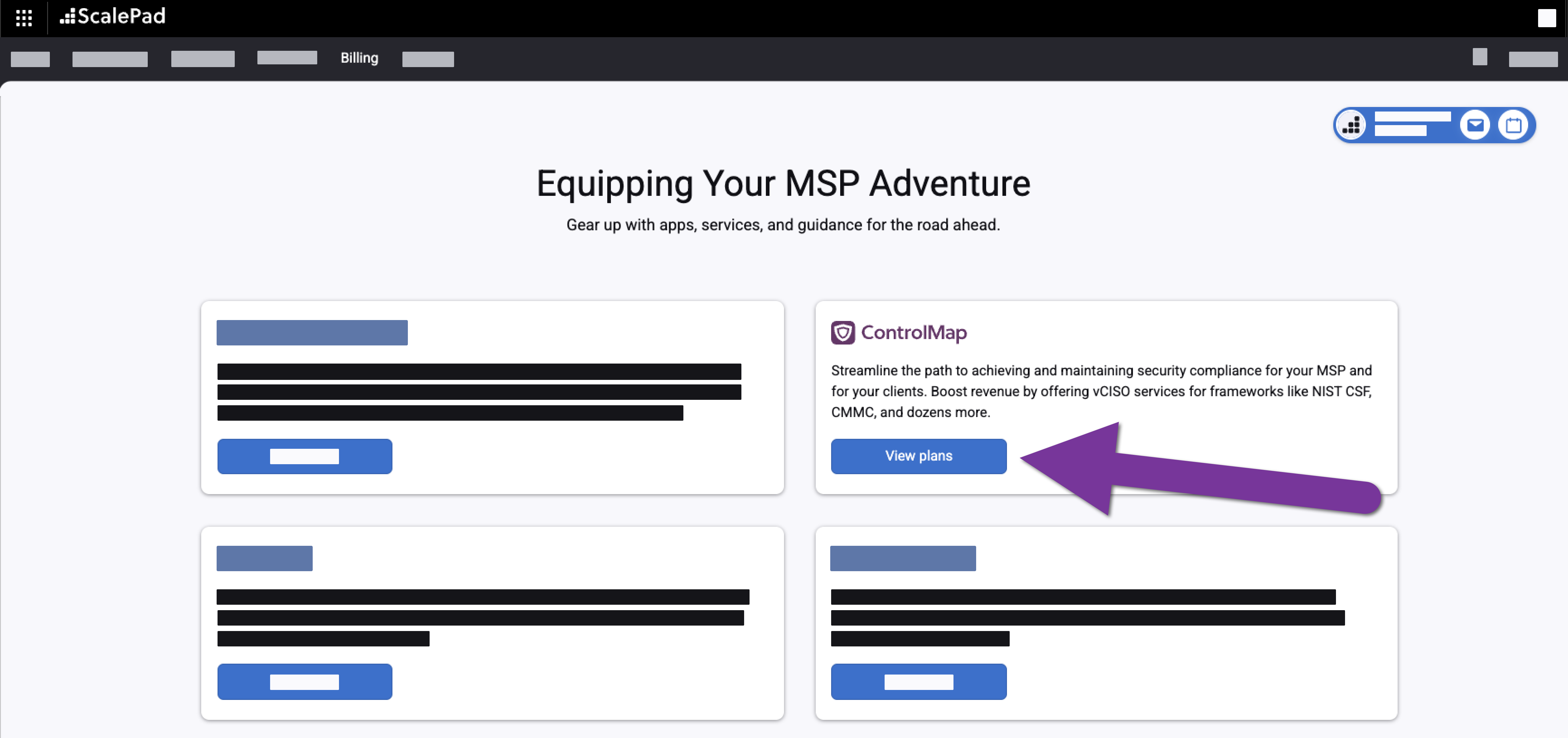 Click on View plans for ControlMap.png